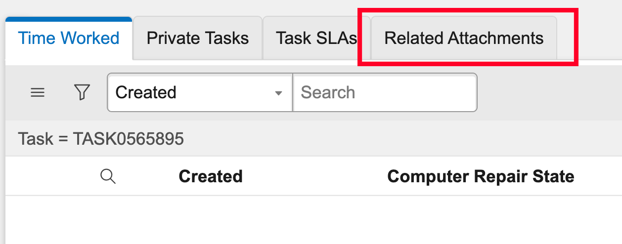 Attachments on ServiceNow.